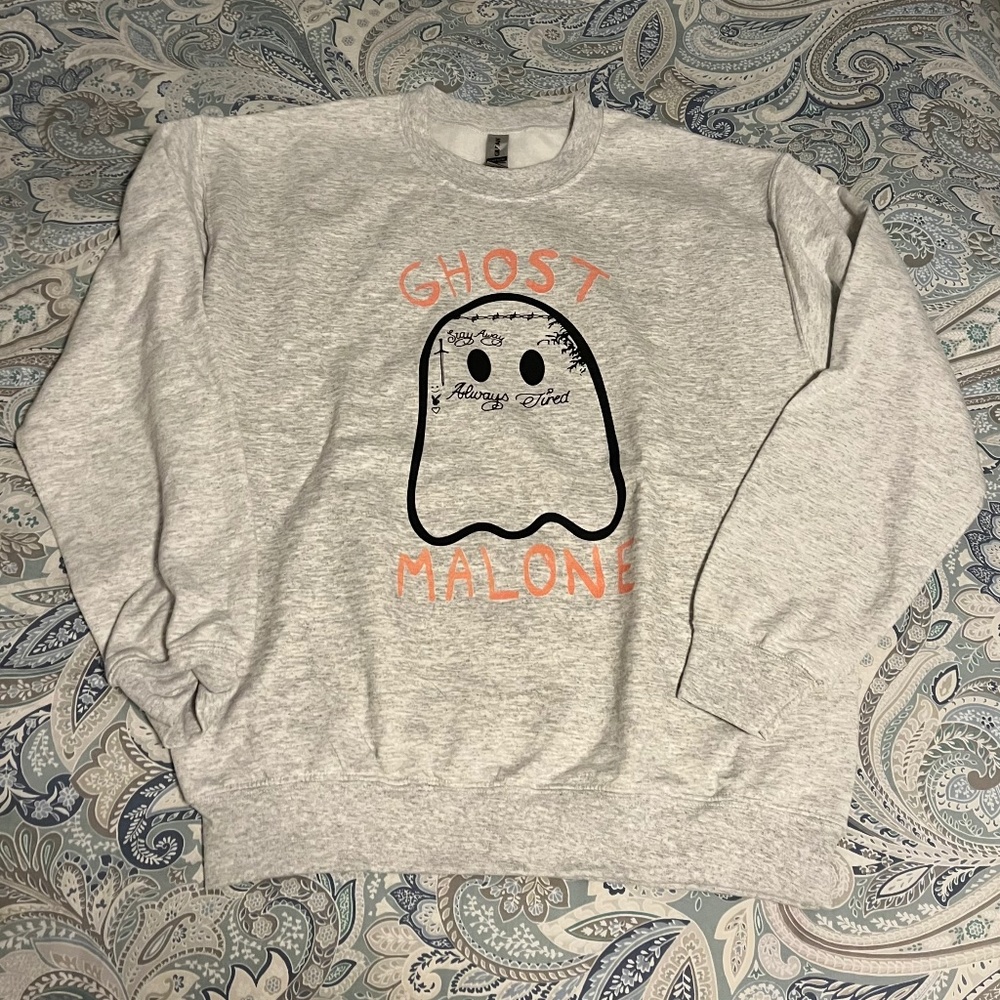 Custom Ghost Malone Sweatshirt